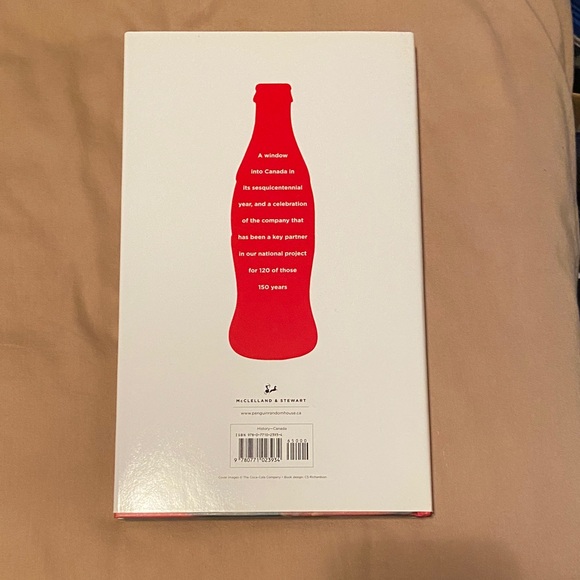 Coca-Cola Canada Hardcover Book 120 Years Retro Bottle Art with Red Accents - Picture 3 of 5
